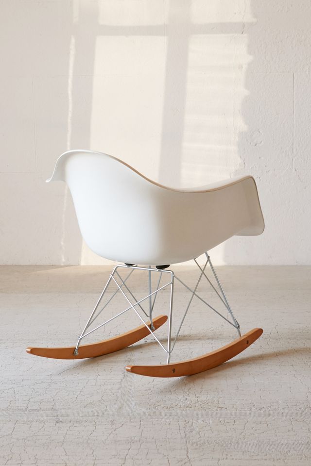 Modernica Fiberglass Arm Shell Rocking Chair | Urban Outfitters