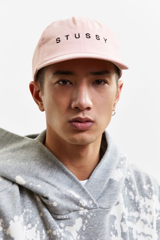 Stussy Pink Strapback Baseball Hat #1