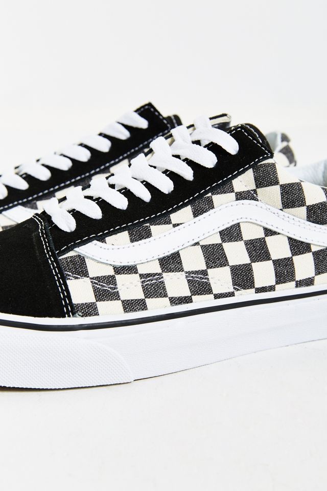 Vans Old Skool Checkerboard Sneaker #4