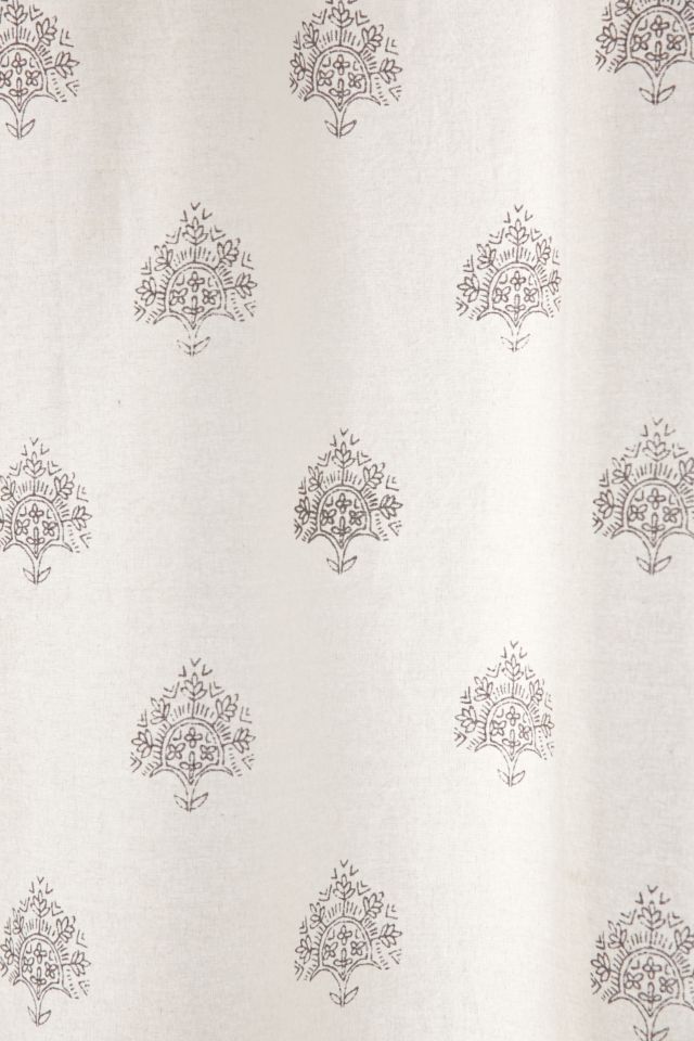 Plum & Bow Bessum Stamped Shower Curtain #1