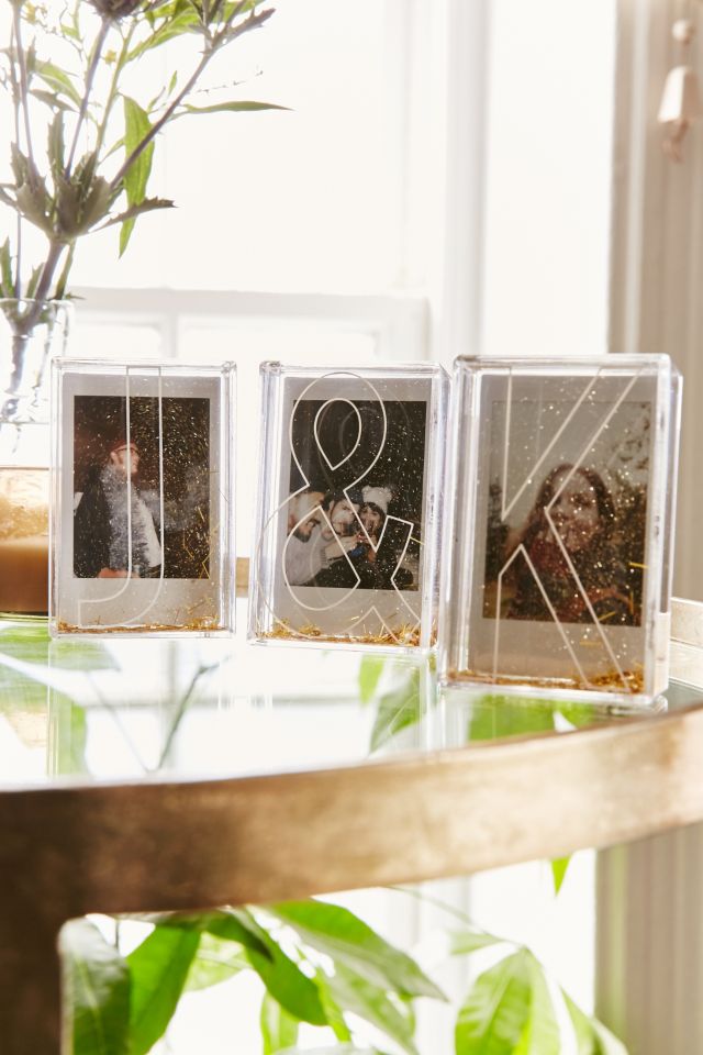 Instax Monogram Glitter Frame | Urban Outfitters