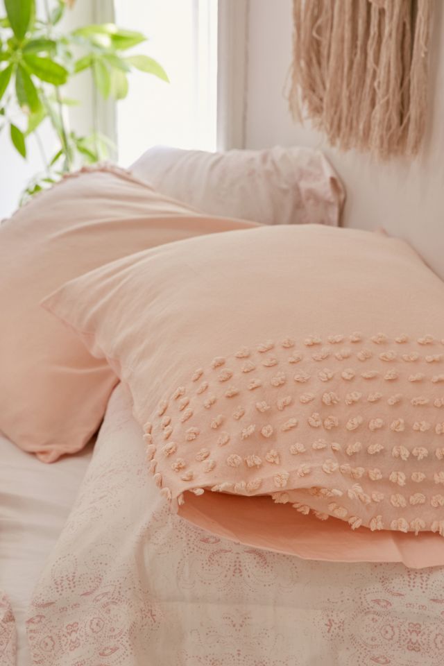 Plum & Bow Tufted Dot Sham Set #2