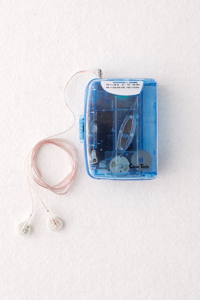 Clear Cassette Player