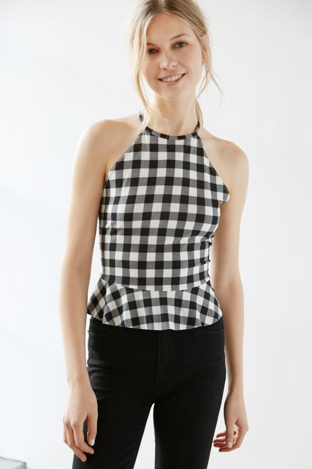 Urban outfitters store peplum tank