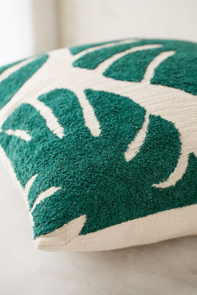 Assembly Home Crewel Palms Pillow #2