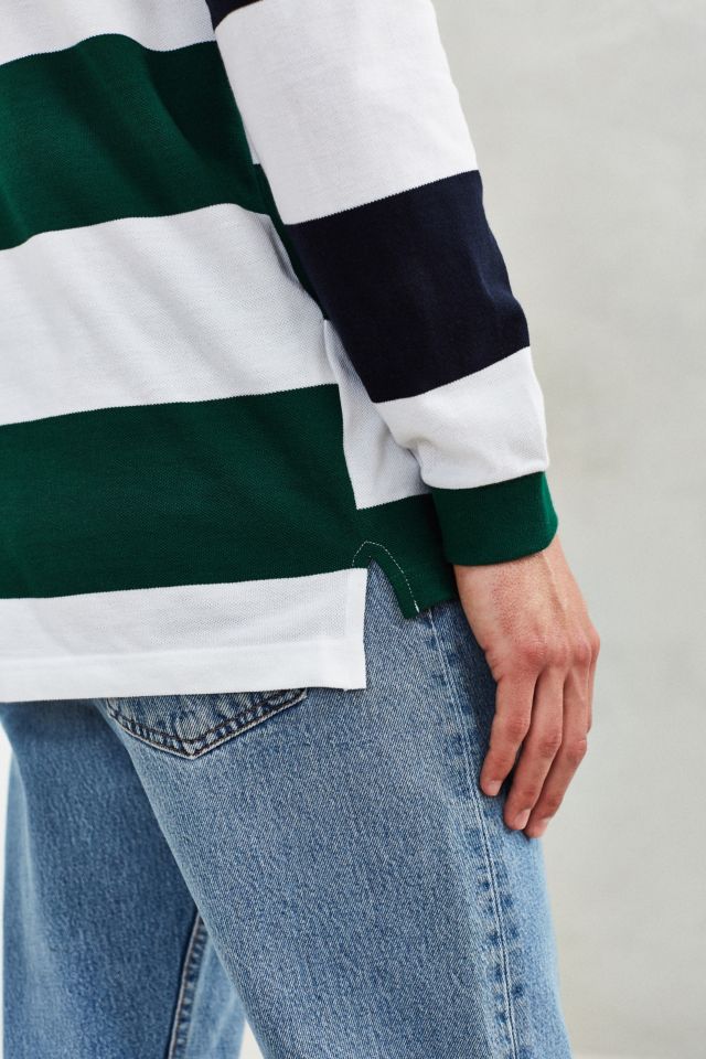Lacoste Blocked Stripe Long-Sleeve Polo Shirt #5