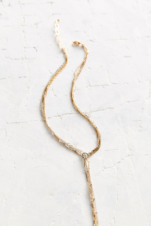 In The Loop Lariat Necklace #2