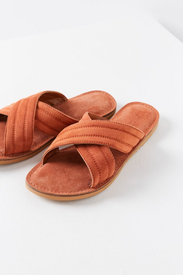 Sadie Suede Cross Strap Slide | Urban Outfitters