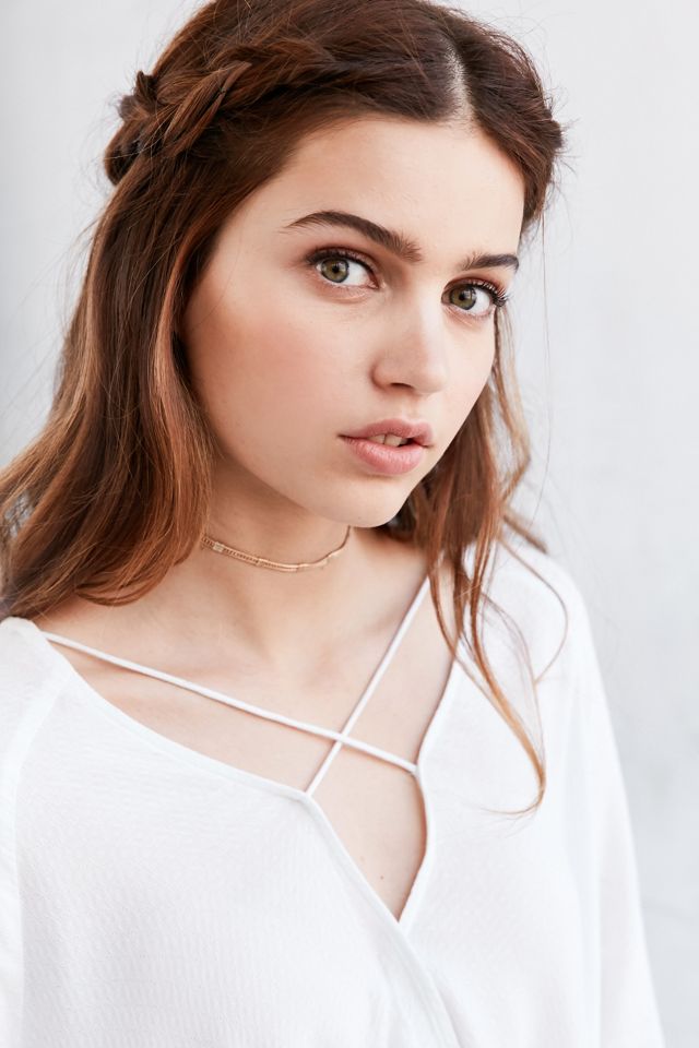 Cali Chain Choker Necklace | Urban Outfitters