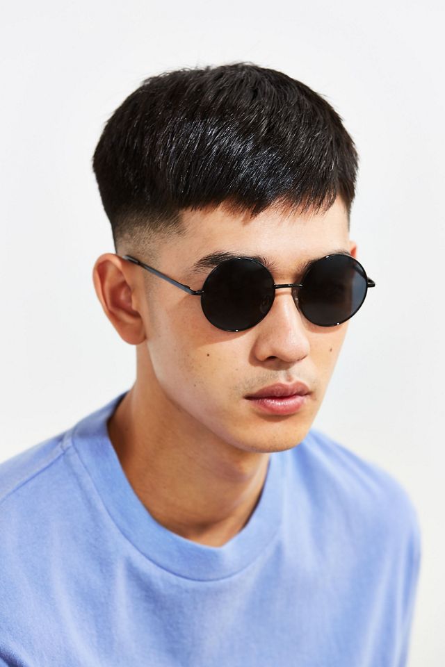 Metal Round Sunglasses #1