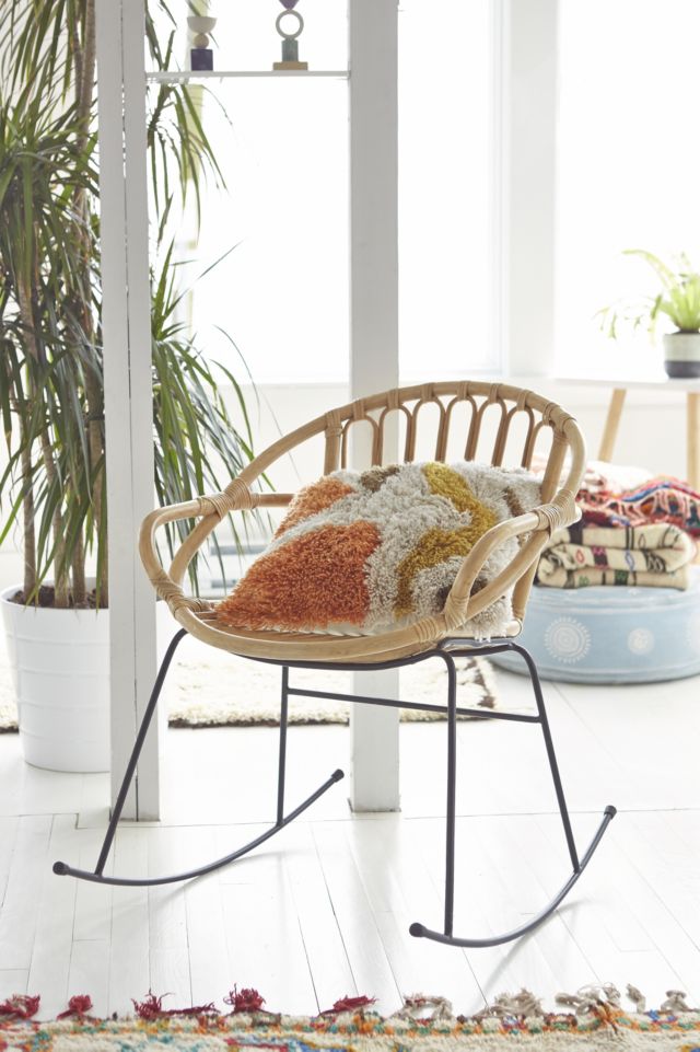 Rattan Rocker