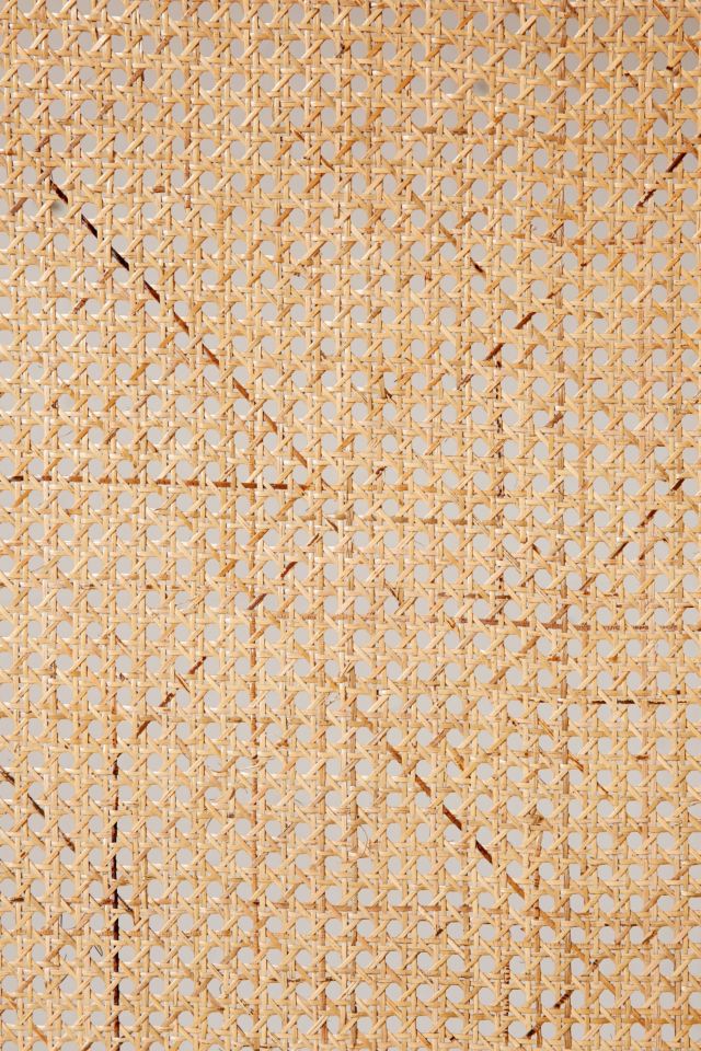 Rattan Screen Room Divider #4