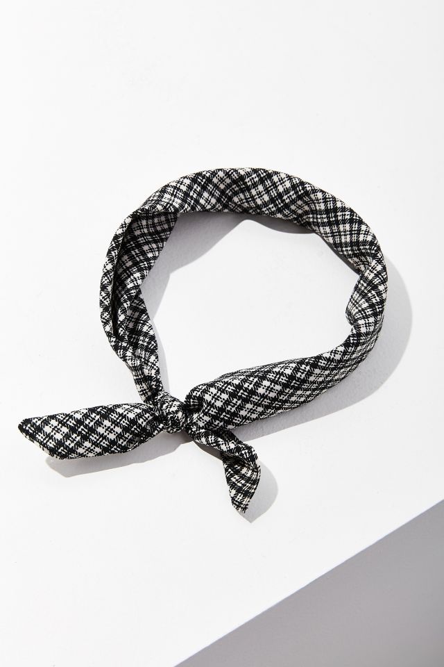 Printed Silky Mini Square Scarf #1