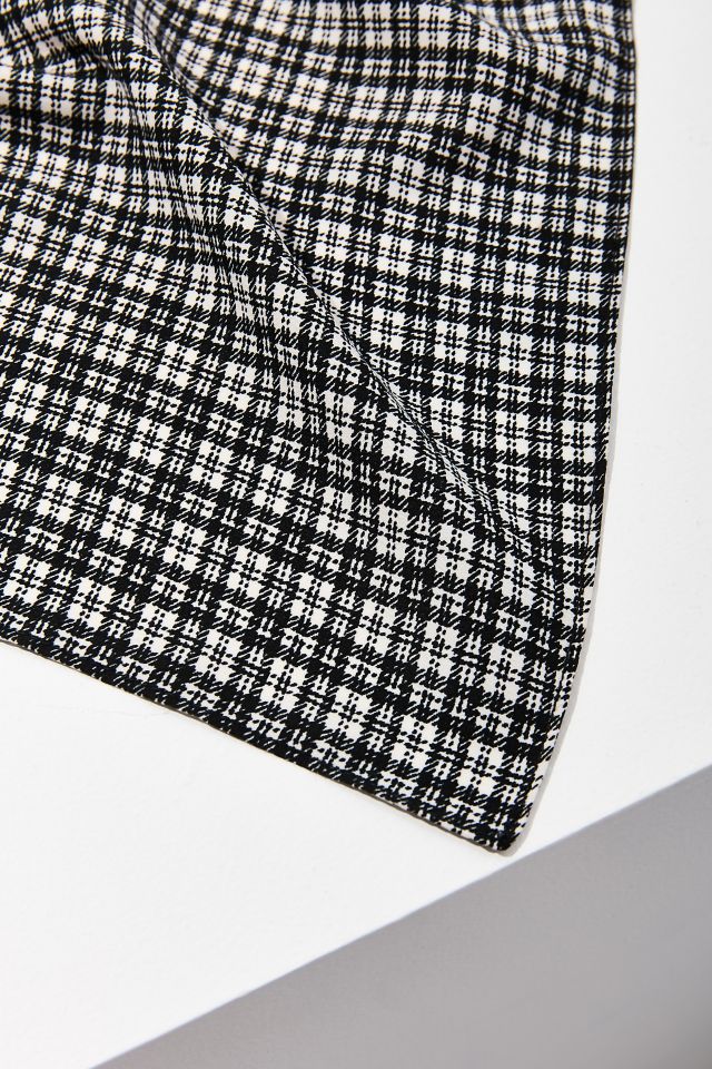 Printed Silky Mini Square Scarf #3