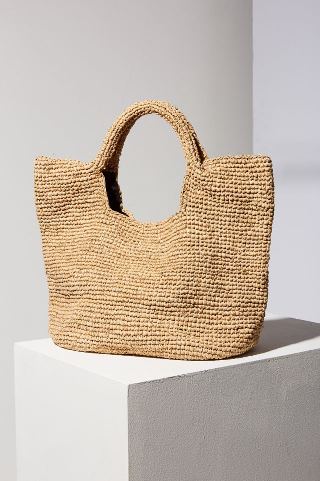 Ecote Raffia Tote Bag | Urban Outfitters