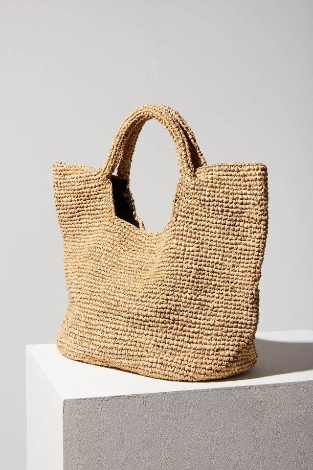 Ecote Raffia Tote Bag | Urban Outfitters