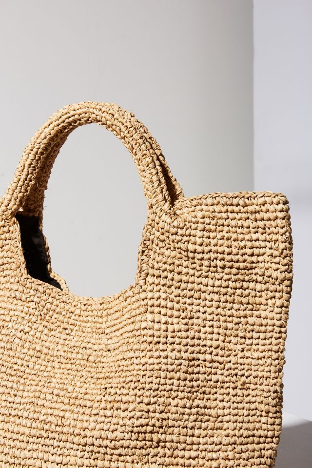 Ecote Raffia Tote Bag | Urban Outfitters