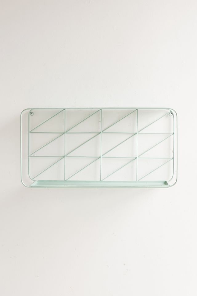 Diagonal Grid Shelf | Urban Outfitters