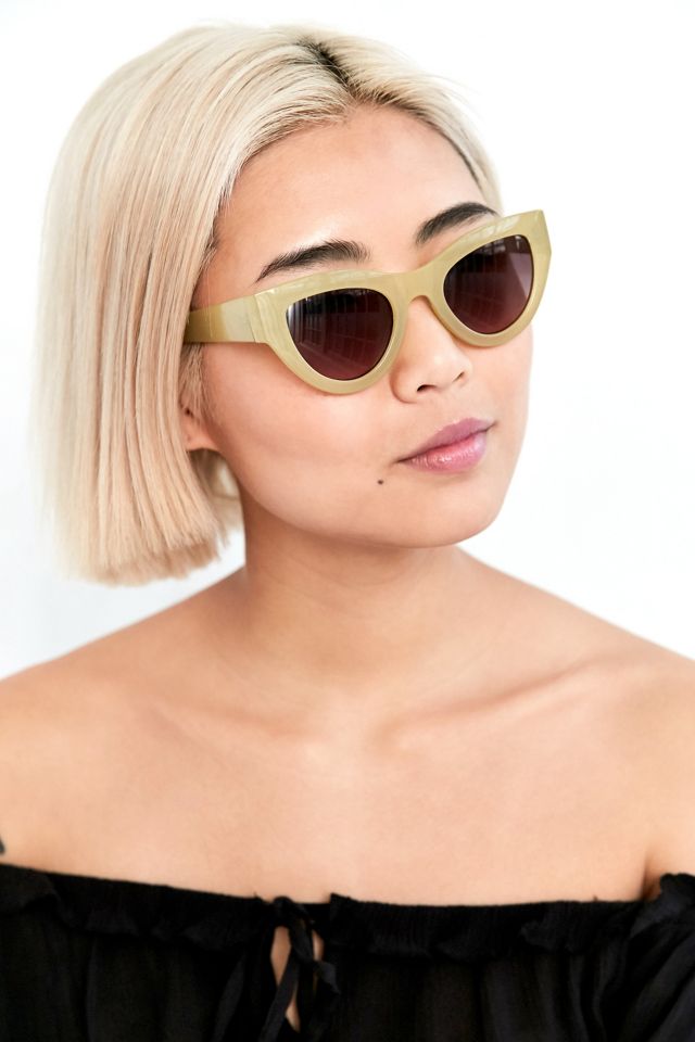 URBAN OUTFITTERS CATEYE SUNGLASSES BOHO NEON RETRO OVERSIZED SUNGLASSES OS NEW UO Essential Cat-Eye Sunglasses | Urban Outfitters main image 4