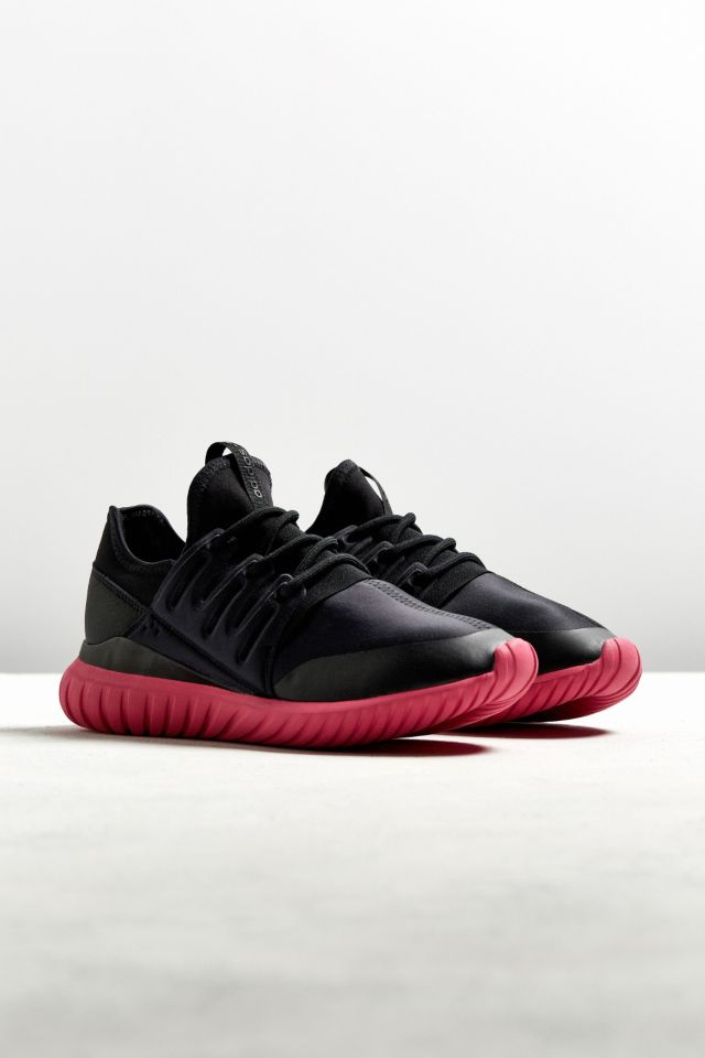 Adidas tubular radial outlet black and pink