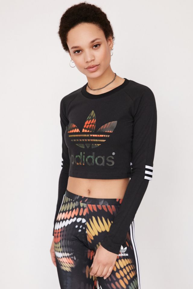 adidas Originals By Rita Ora Rainbow Print Top #5