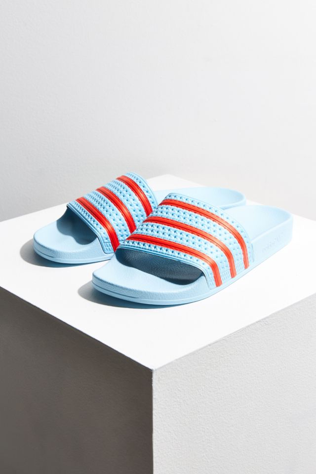 adidas Blush Blue Adilette Pool Slide #4