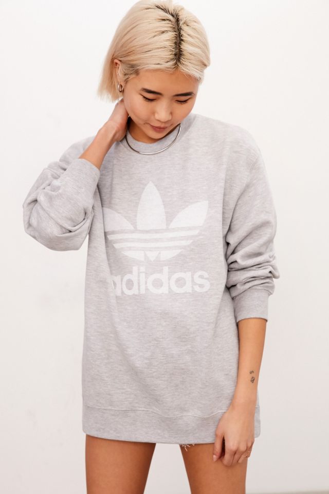 adidas Logo Crew Neck Sweatshirt | Urban Outfitters