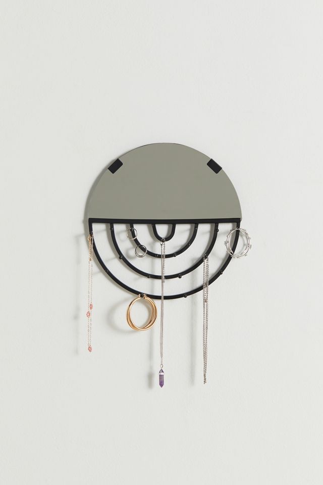 Aimee Jewelry Storage Hanging Mirror