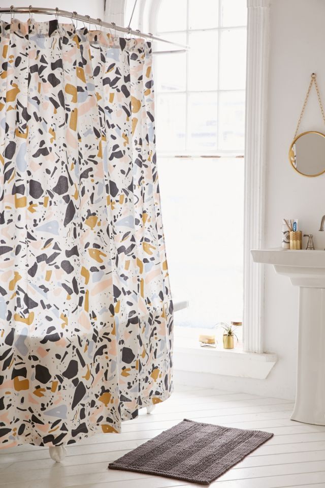 Killian Terrazzo Shower Curtain