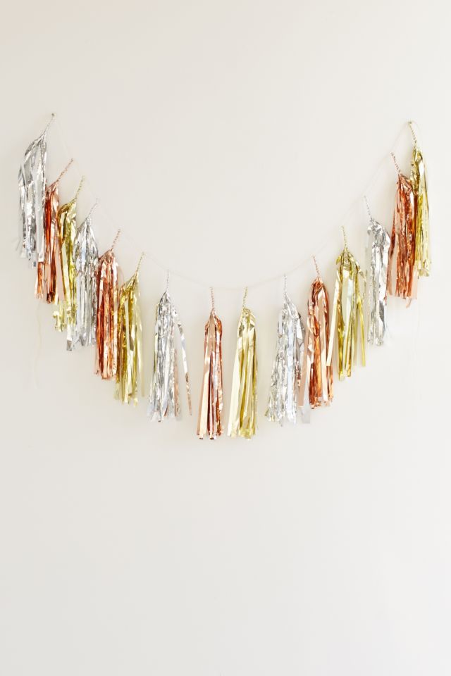 Studio Mucci Heavy Metal Fringe Banner | Urban Outfitters