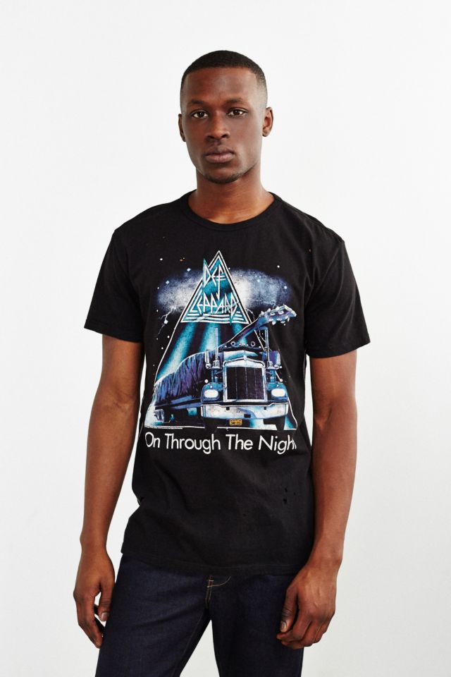 TRUNK LTD Def Leppard Destroyed Tee #1