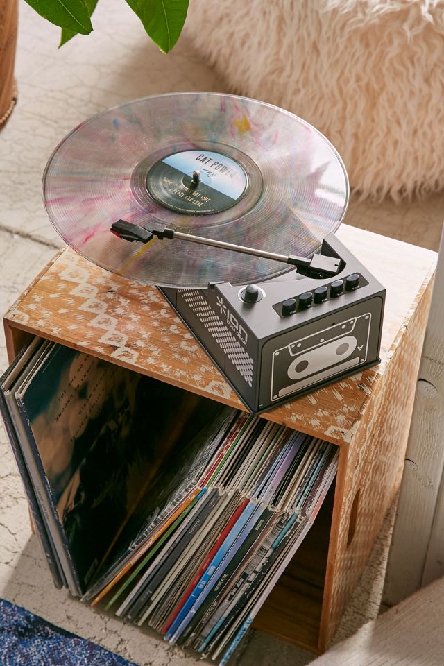 Ion Duo Deck Digital Conversion Turntable With Cassette Deck Urban