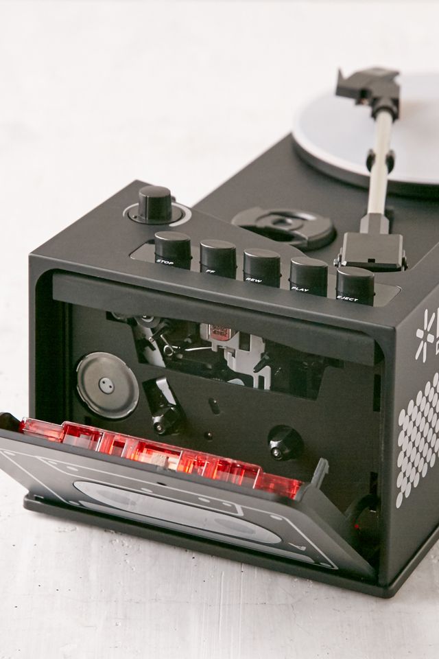 Ion Duo Deck Digital Conversion Turntable With Cassette Deck Urban