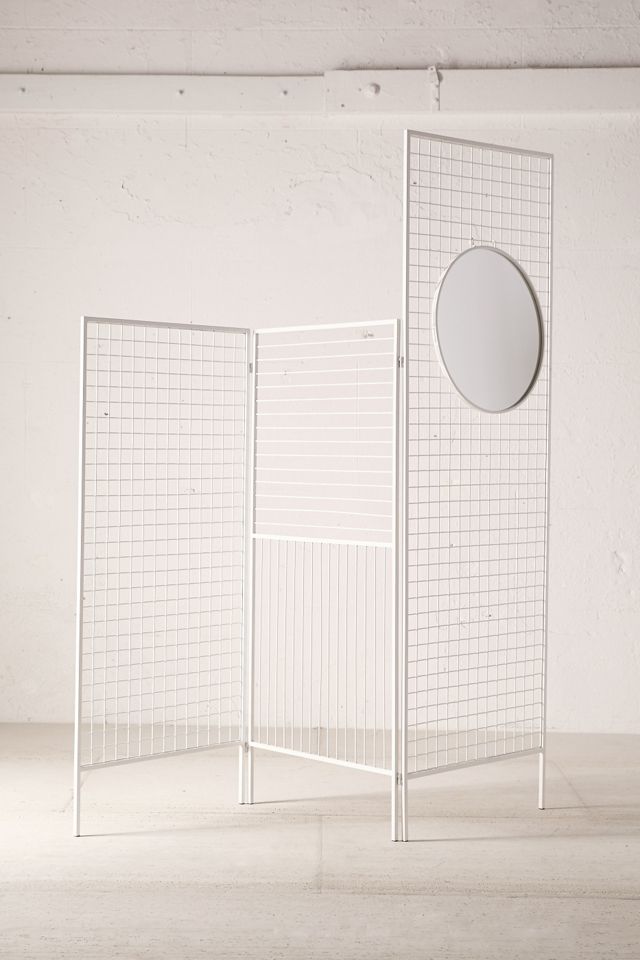 Layered Lines Screen Room Divider | Urban Outfitters