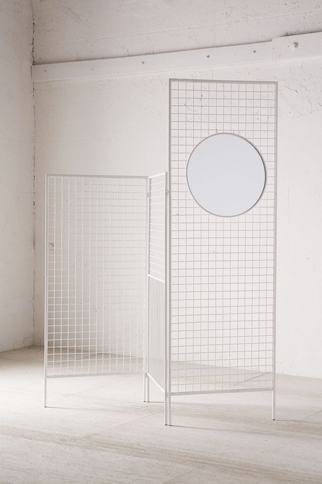Layered Lines Screen Room Divider | Urban Outfitters
