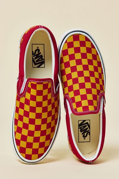 Vans Classic Checkerboard Slip-On Sneakers