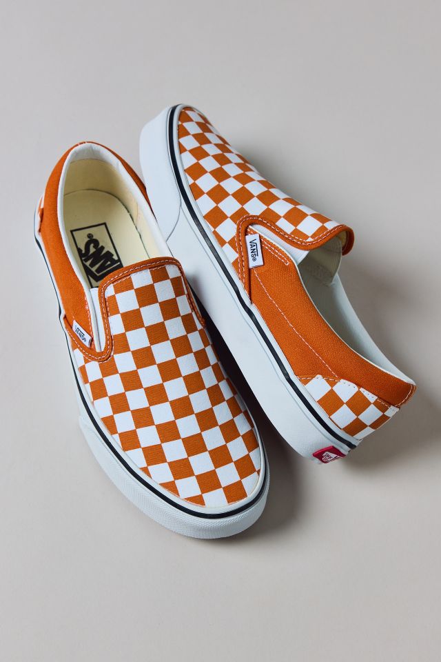 Vans Women's Classic Checkerboard Slip-On Sneaker #1