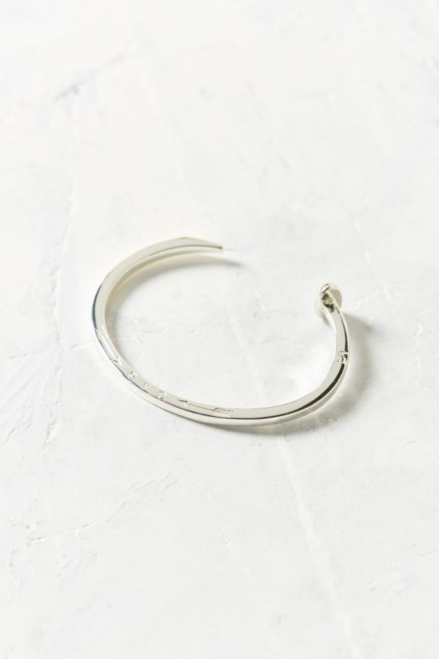 Fin bracelet crampon de chemin de fer en argent Giles & Brother #1