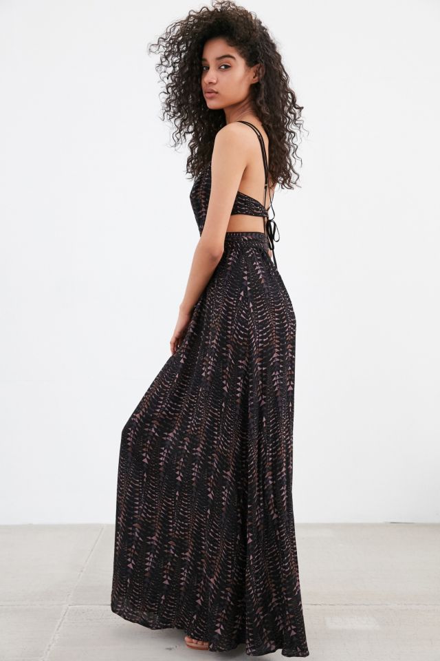 Ecote Hannah Strappy-Back Maxi Dress #5