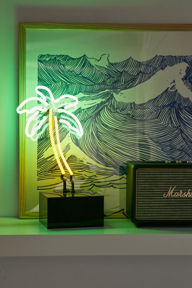 Neon Mfg. Palm Tree Neon Sign Table Lamp #1