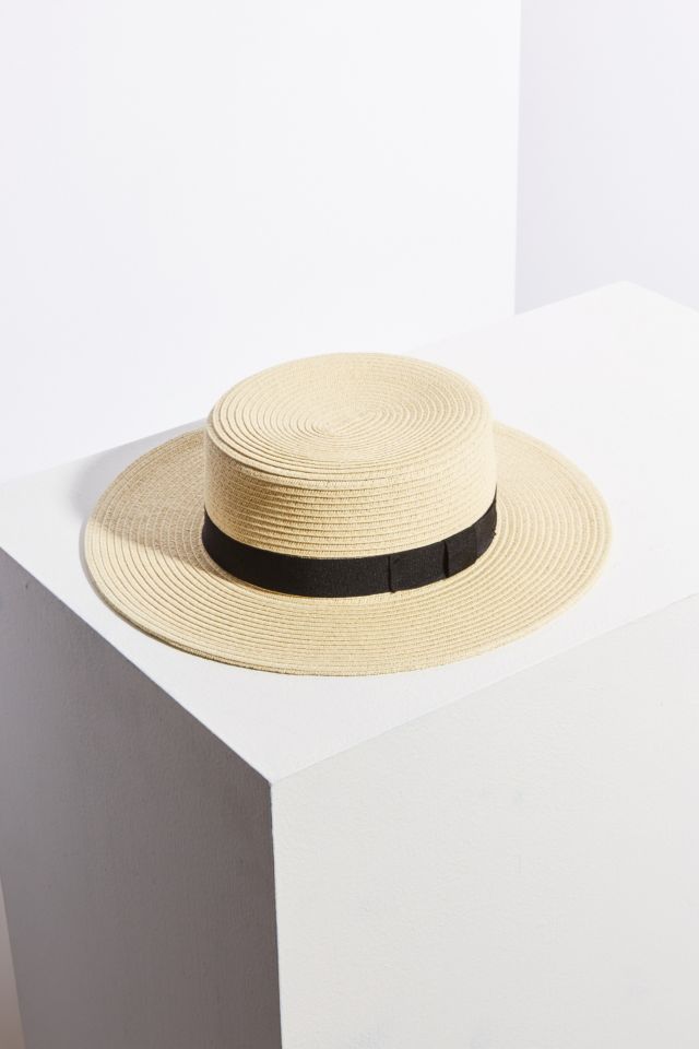 Canotier en paille Madeline #1