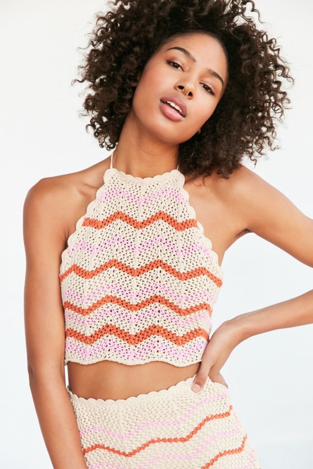 CROCHET ZIG ZAG TANK