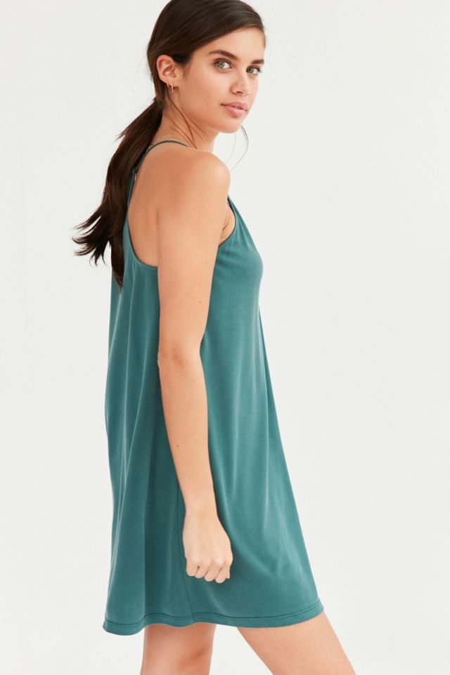 Silence & Noise Silence Noise Satin Shine Mini Slip Dress, $59, Urban  Outfitters