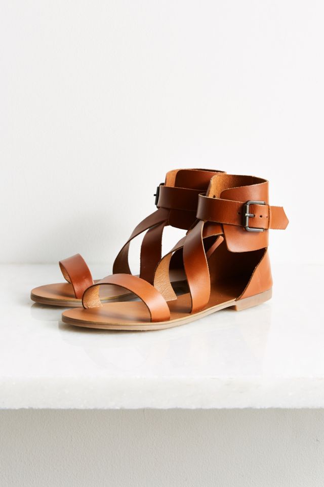 Tall Morgan Leather Sandal #1