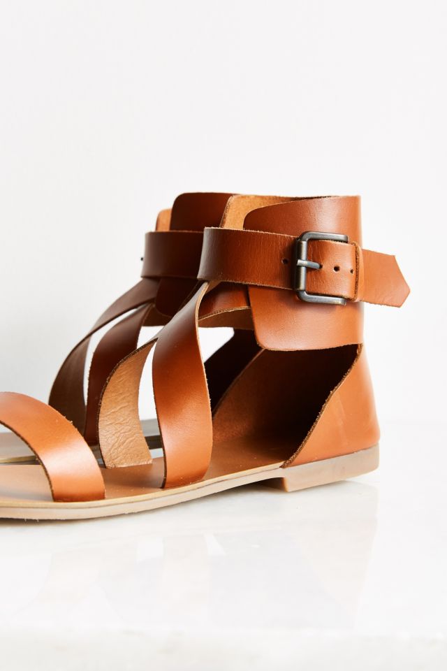 Tall Morgan Leather Sandal #4