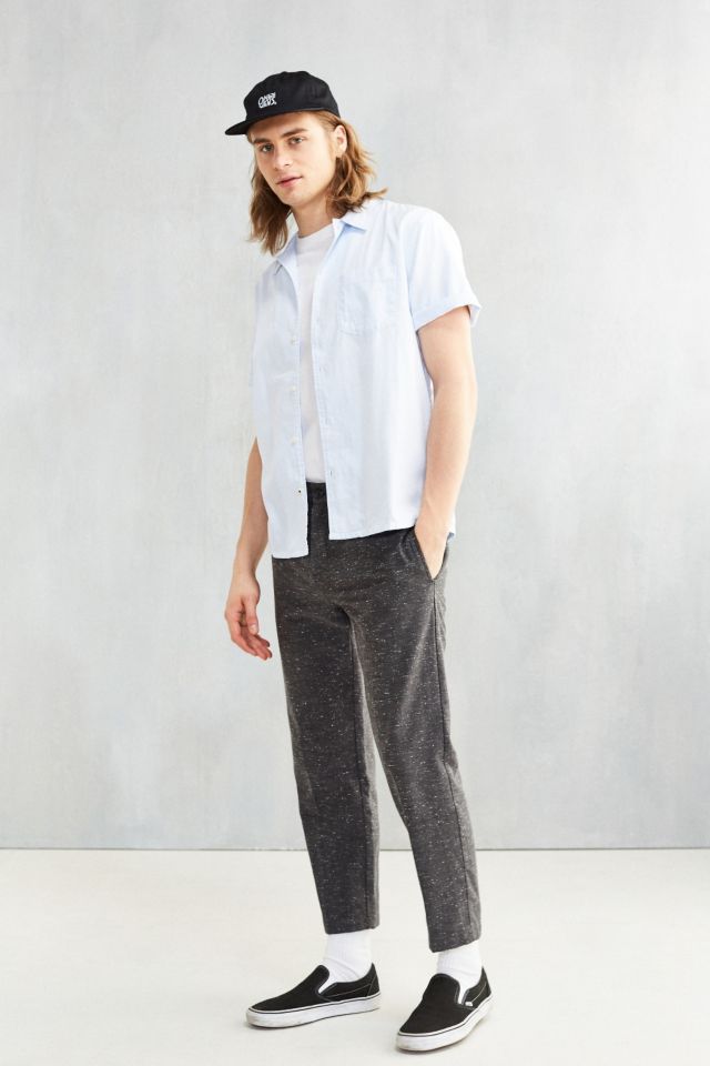 CPO Dobby Ticking Short-Sleeve Button-Down Shirt #5