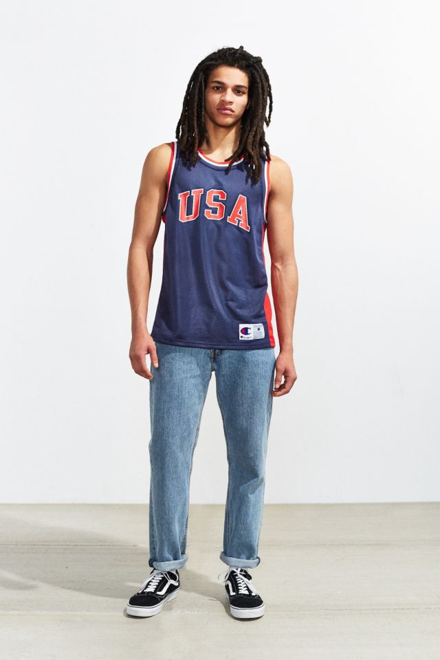 Champion usa mesh store jersey tank top