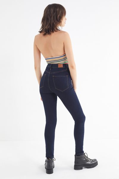 BDG Twig High Rise Skinny Jean Dark Wash Urban Outfitters