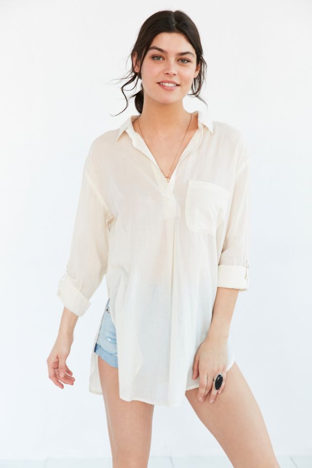 BDG Harbor Popover Blouse #1