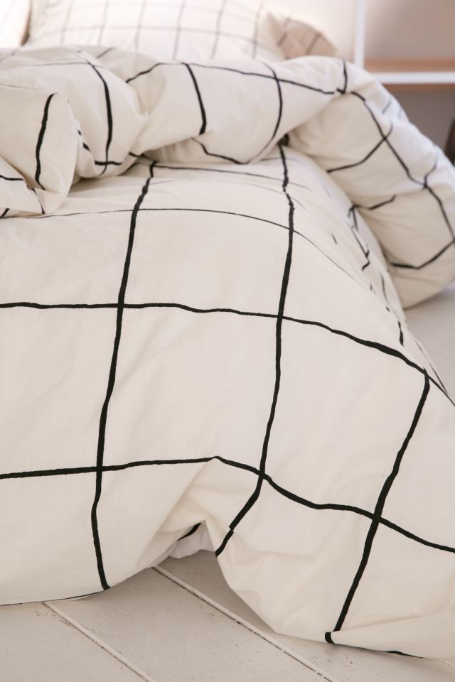 Wonky Grid Duvet Cover #2